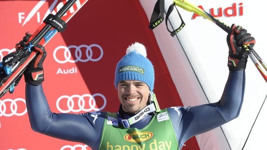 Sci, SuperG cdm: Peter Fill ancora sul podio, è terzo. Vince Svindal