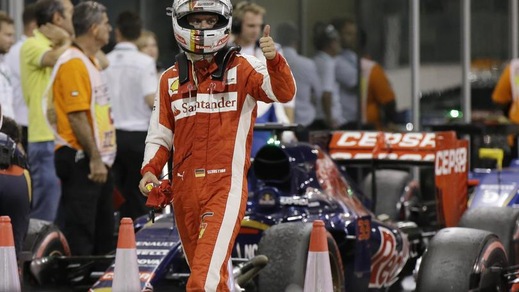 F1, Vettel e Ferrari più vicini in quota alle Mercedes