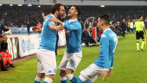 Diretta Napoli-Inter 2-1