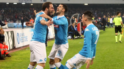 Diretta Napoli-Inter 2-1