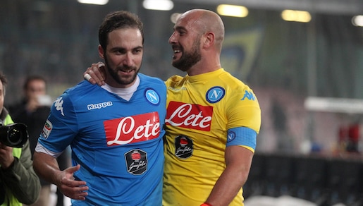 Napoli, Higuain: «Lo scudetto? È lecito sognare»