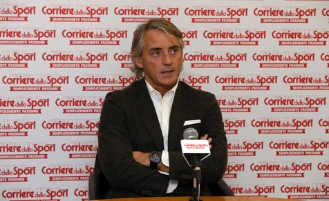 Mancini ospite alla redazione del Corriere dello Sport-Stadio