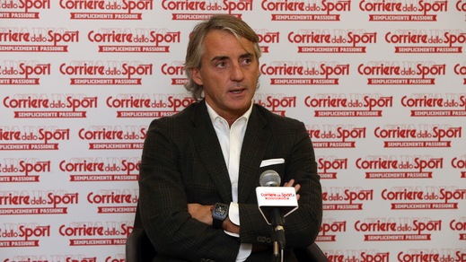 Mancini ospite alla redazione del Corriere dello Sport-Stadio