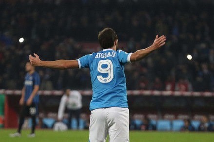Napoli, Higuain media gol da scudetto