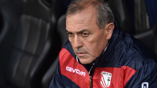Serie A Carpi, Castori davanti al Milan: «Serve la gara perfetta»