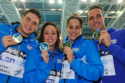 Nuoto, Europei vasca corta, 3 medaglie per l'Italia, c'è anche un oro