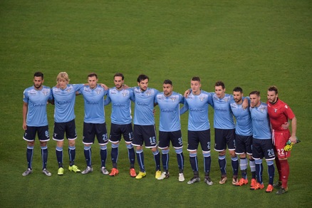Lazio, in campo con la maglia del Giubileo
