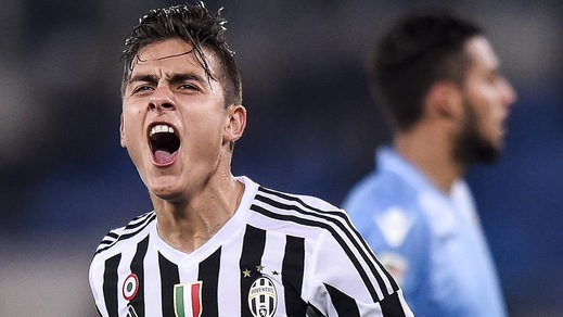 Lazio-Juventus 0-2, super Dybala, sembra Tevez