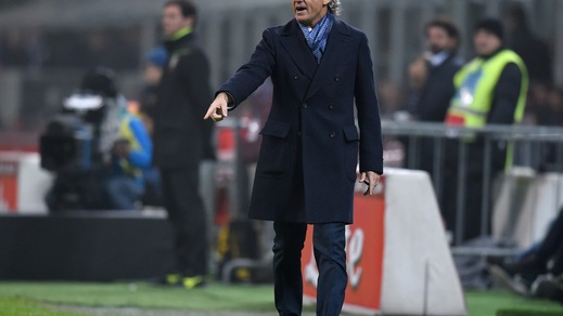 Mancini ironico: l'Inter è terza in Serie A per cartellini rossi