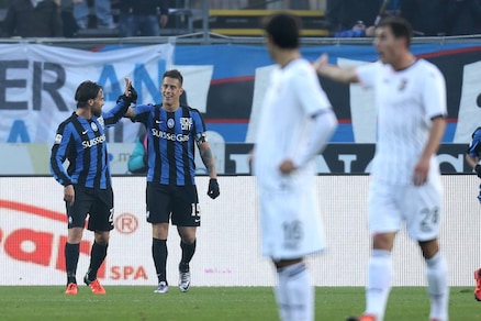 Serie A, Atalanta show: che tris al Palermo! Verona ko con l'Empoli. Il Chievo vince a Frosinone