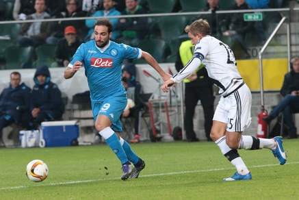Europa League, Napoli-Legia Varsavia in chiaro su MTV8