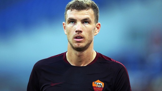 Champions League Roma, Dzeko: «Se non segno è solo colpa mia»