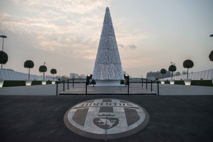 L’albero di Natale allo Juventus Stadium