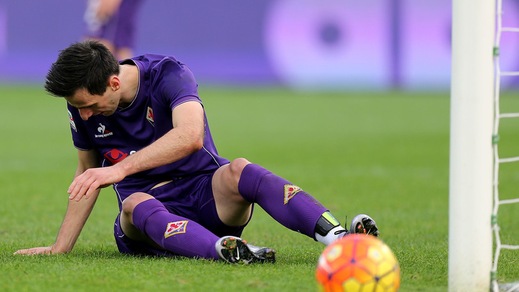 Serie A Fiorentina, Kalinic allenamento in gruppo