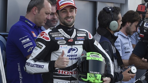 MotoGp, fiori d'arancio per Eugene Laverty