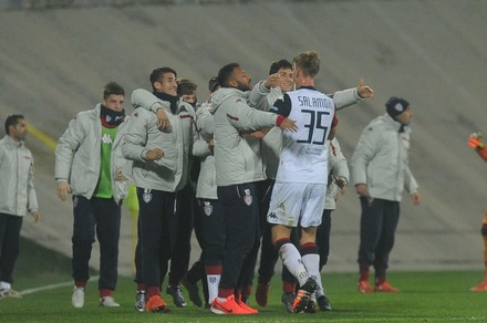 Lanciano-Cagliari 1-3, tris sardo con Tello, Salamon e Cerri