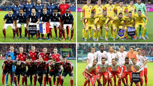 Euro2016, ecco tutti i gironi