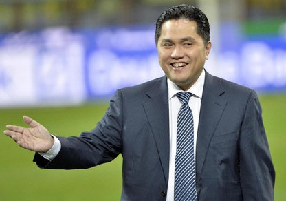Thohir a Doha per vedere l'Inter