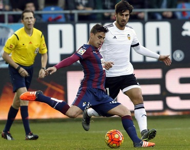 Liga, Eibar-Valencia 1-1