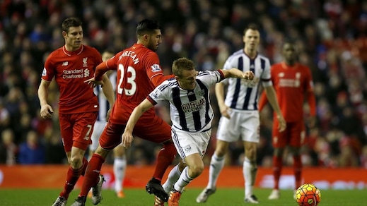 Premier League: Liverpool-West Bromwich 2-2, Tottenham-Newcastle 1-2