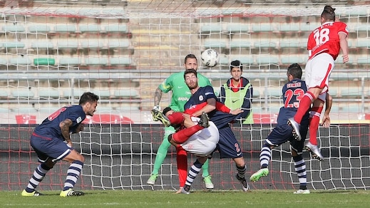 Serie B Bari, incidente per Del Grosso: è in prognosi riservata