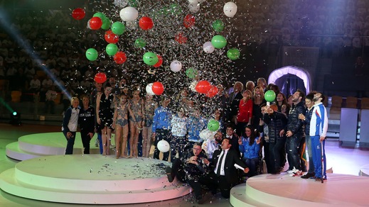 Roma 2024, che festa per la presentazione del logo!