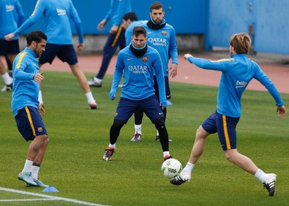Mondiale per Club, il Barcellona si allena in vista della semifinale