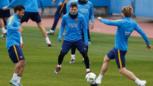Mondiale per Club, il Barcellona si allena in vista della semifinale