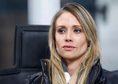 Inter, Roberta Nagel: bellissima in tribuna la moglie di Melo