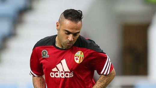 Calcio, Fabrizio Miccoli si ritira