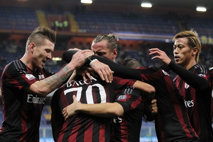 Coppa Italia: Sampdoria-Milan 0-2, rossoneri ai quarti