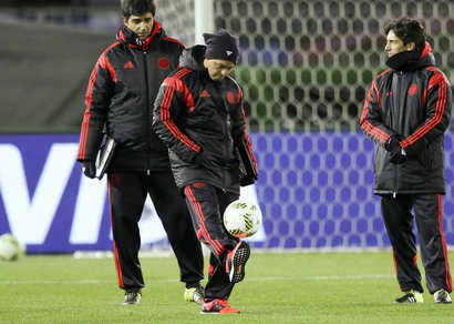 Mondiale per Club: River Plate, Saviola e compagni si allenano in vista del Barcellona