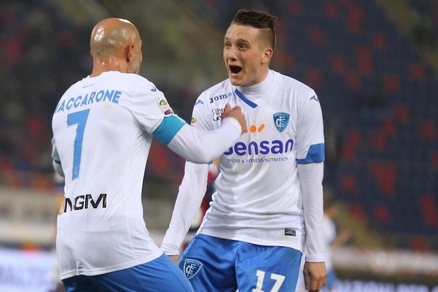Bologna-Empoli 2-3, Maccarone show