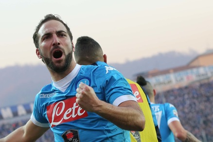 Napoli, Higuain: il più forte centravanti del mondo