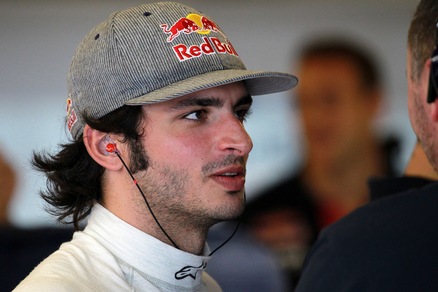 F1 Toro Rosso, Sainz: «Vorrei avere la testa di Valentino Rossi»