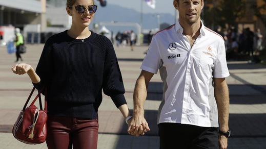 F1, Jenson Button si separa dalla moglie