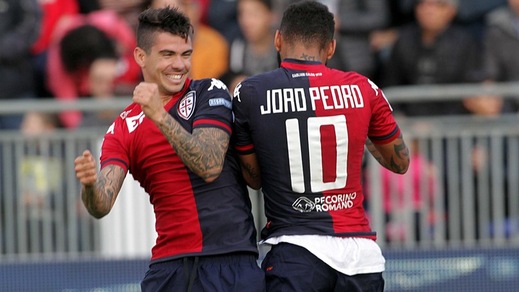 Cagliari-Pro Vercelli 3-0, rossoblù campioni d'inverno