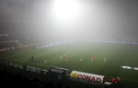 Serie B, rinviata per nebbia Perugia-Vicenza