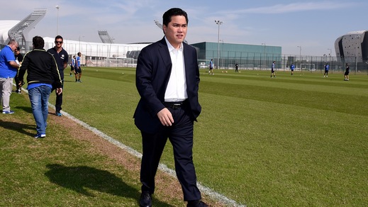 Foto Inter, anche Thohir a Doha
