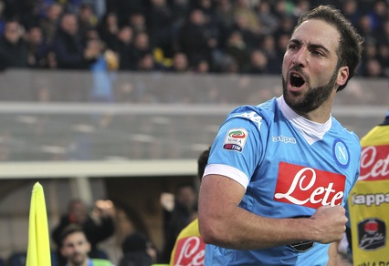Serie A Napoli, Higuain gol anche in allenamento