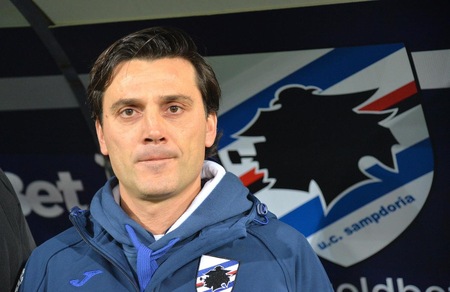 Serie A Sampdoria, Montella: «E' strano ripartire col derby»