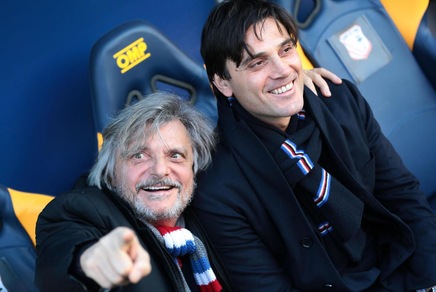 Serie A Sampdoria, Montella: «Quagliarella mi è sempre piaciuto»