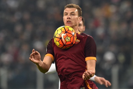 Serie A Roma, Dzeko: «Il mio lavoro è segnare, ma è meglio vincere»