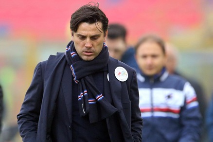 Serie A Sampdoria, Montella: «Infastidito dalle decisioni arbitrali»