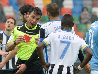 Roma, Celi arbitra la sfida con la Sampdoria