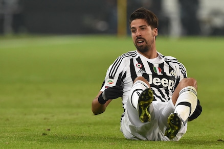 Juventus, Khedira stop due-tre settimane