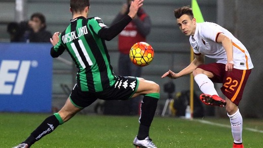 Sassuolo-Roma 0-2: brividi al Mapei ma El Shaarawy chiude il match