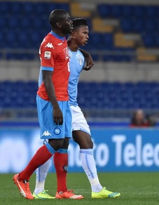 Cori razzisti, Koulibaly: «Grazie all'arbitro e ai giocatori laziali». Keita: «Ti ammiro»