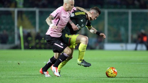 Serie A Palermo, per Struna affaticamento muscolare