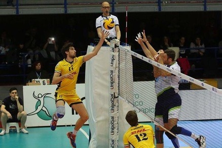 Volley: Superlega, La sorpresa viene da Trento: vince la CMC Romagna